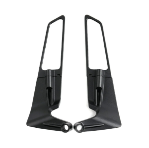 CNC Wind Wing Rotating Side Mirror Universal Reduces Wind Resistance Full Alloy suit side mirrors