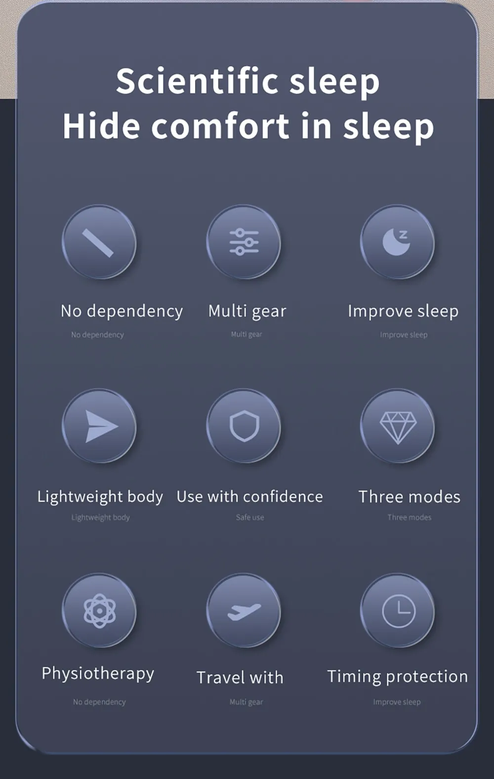 CES Insomnia Electrotherapy Device Fast Sleep Aid Ear Clip Type  Relieve Anxiety Depression Migraine Head Pain Improve Sleeping