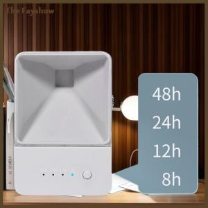 [The Fayshow] ตู้ปลาดิจิตอล LED ขนาด500มล. เครื่องให้อาหารปลาอัตโนมัติอัจฉริยะพร้อมตัวจับเวลาให้อาหารปลาสัตว์เลี้ยง