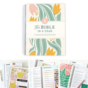 A 52-Week Study Spiral Bible Study Guide 52-Week Womens Bible Study Plan A5 Notebook The Bible In A Year