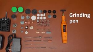 【TaskTool】155Pcs/set 12V Mini Electric Drill Set Elctric Grinding Pen Electric Grinder Power Tools for Milling Cutting Polishing.