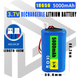 18650 3.7V/7.4V Rechargeable Lithium Battery Solar Light Battery Audio with BMS Protection Board 2Pin