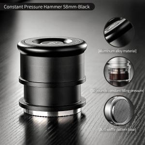 Bincoo Đầm cà phê tác động liên tục lực lượng 30 LBS Làm xáo trộn nhà phân phối từ wdt công cụ 3-Bộ chi tiết 58mm