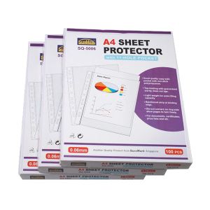 Bìa lỗ A4 dày Suremark SQ-5010 Siêu dày có thể chứa 10 tờ trong 1 lá THIỆN PHƯỚC