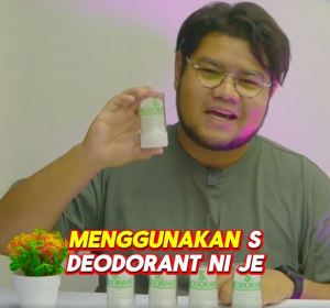 Deodorant terpaling jimat 1botol  boleh tahan 4-5bulan 120g / 100% natural deodorant for body bad odour