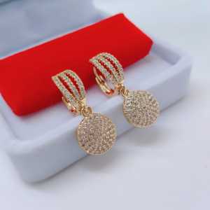 Anting Wanita Aksesoris Fashion Awet Tahan Lama Anti Karat Cocok Untuk Harian