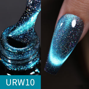 UR SUGAR 7ml Multicolored Glitter Cat Gel Nail UV Polish Double Color Semi Permanent Soak Off UV LED Sparkling Nail Varnish