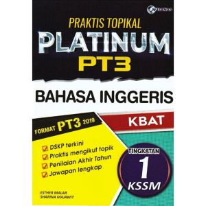 PRAKTIS TOPIKAL PLATINUM TINGKATAN 1 KBAT/KSSM PT3 BUKU LATIHAN - NUSAMAS