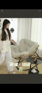 Rocking Chair Lounge Chair Balcony Relaxation Single-Person Recliner