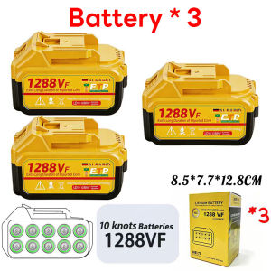 Makita high-capacity lithium-ion battery PINSEN 198000mAh ultra-high capacity power tool battery Baterya ng litio na may 30 selda ng Makita Naaangkop sa karamihan ng mga elektrikong kagamitan Patuloy na paggamit na mas matagal sa 6 na oras