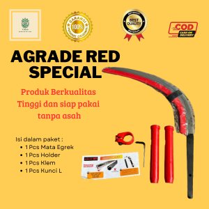 Egrek AGRADE Red Special Original Malaysia Tanpa Asah