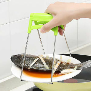 Bộ Dụng Cụ Kẹp Gắp Bát Đĩa Chống Nóng - Găng Tay Nhắc Nồi Silicon - 4 Chi Tiết Cực Đa Năng / Dụng Cụ Gắp Thức Ăn Nóng - Kẹp gắp đồ ăn nóng chuyên dụng | Kẹp gắp nóng