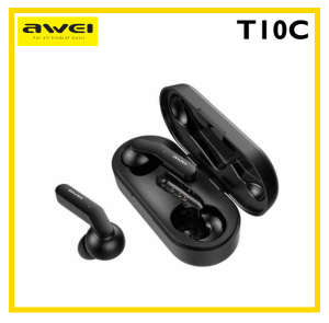 AWEI T10C TWS Bluetooth Headset Intelligent Touch Super Bass Headset