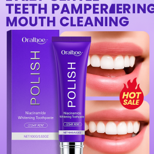 ยาสีฟันขจัดคราบสูตรอ่อนโยน ลมหายใจหอมสดชื่น ยาสีฟันดูแลช่องปาก