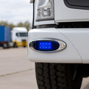 Lampu Led Side Lamp Truk Bus Jetbus Trailer Chrome Housing 12volt 24volt Waterproof Universal Terang