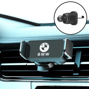 BMW Car Electric Phone Holder Auto-Clamping Cellphone Cradle Dashboard Air Vent Phone Stand For BMW E36 E46 E30 E90 F10 F30 E39 E60 X1 E84 F48 F25 X3 E83 X5 F15 X7