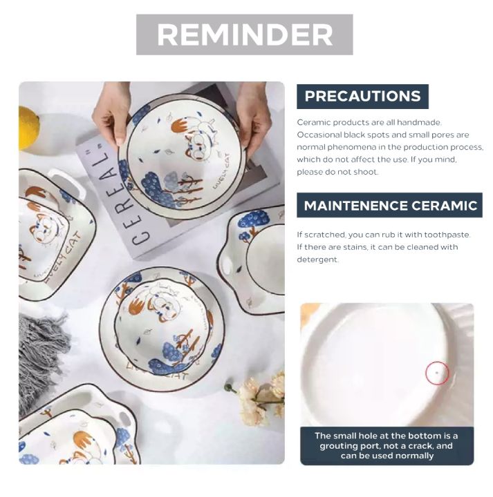 Cat%20Series%20Kitchenware%20Ceramic%20Tableware%20Set%20Dumpling%20Plate%20Rice%20Bowl%20Soup%20Bowl%20Baking%20Pan%20-%20Mangkuk%20Pinggan%20-%20Image%207
