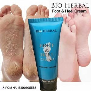 Obat Kaki Pecah  Dan Kering Krim Penghalus Tumit Bio Herbal Foot and Heel Cream