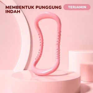 Yoga ring resistance / Alat Bantu Yoga Melatih Melenturkan Kaki Punggung Bahu Badan