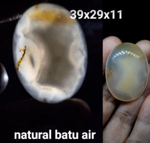 Natural Akik Enhydro Motif Gerak Air Dalam Batu Unik Antik Cek Video27
