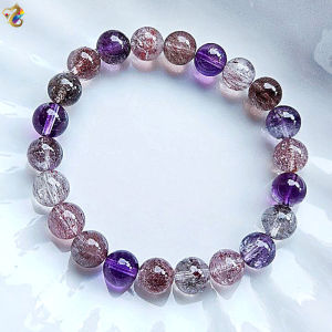 Graduation Grade Blackcurrant Super 7 Bracelet