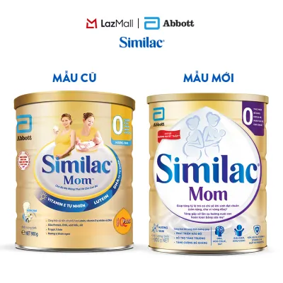 [CHỈ 20H 07-10.08 QT ĐƠN HÀNG 899K-SLCH] Sữa bột Similac Mom hương vani 900g