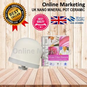 PMP15- Korea OR UK NANO BRAND Mineral pot Ceramic Dome Ceramic Replacement Filter For Mineral Pot Water Filter