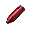 nine millimeter snap cap aluminum dummy round. 