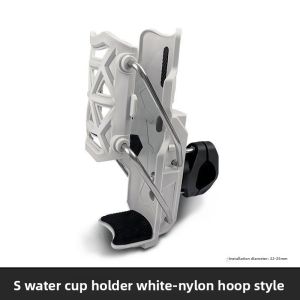 Motorcycle & E-Bike Water Bottle Holder – Rotating Shockproof Mount for Sports Cycling Bottle