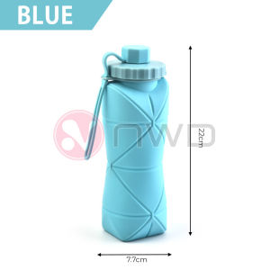 《 𝗣𝗢𝗖𝗞𝗘𝗧 𝗗𝗥𝗜𝗡𝗞 》 600ml Folding Silicone Water Bottles Collapsible Water Cup Botol Air Lipat 折叠水瓶 NWD