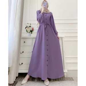 Gamis terbaru fulkancing Bhan crincel viral gamis wanita modern modis kekinian pakaian wanita murah