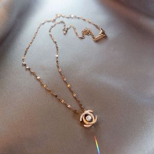 [ Bayar Ditempat ] Kalung Titanium Cewek Anti Karat Anti Lunutr / Kalung Titanium Cewek Model Baru / Kalung Titanium Cewek Korea / Kalung Titanium Cewek Keren 2022 Anti Karat