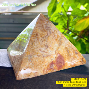 Kim tự tháp đá mã não - Hỗ Trợ Thiền Định Giảm Stress