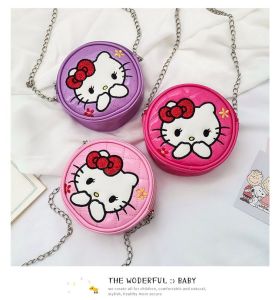 Import Tas Slingbag Anak Perempuan Karakter Hello Kitty / Fashion Tas Main Anak Anak Murah T-009