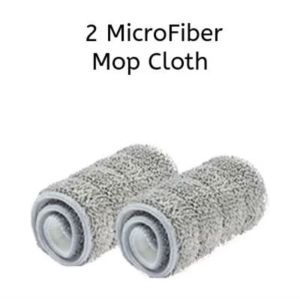 Lazy Flat Mop Hands-Free Self-Clean Bucket Pail Set Mircofiber Mop Cloth