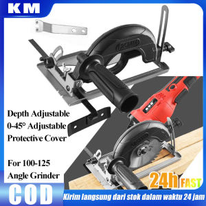 Dudukan Gerinda Stand Holder Gerinda Circular Saw Mesin Pemotong Yang Dimodifikasi Dengan Penggiling Sudut 100/115/125 Braket Miring 45 Derajat Untuk Tujuan Umum