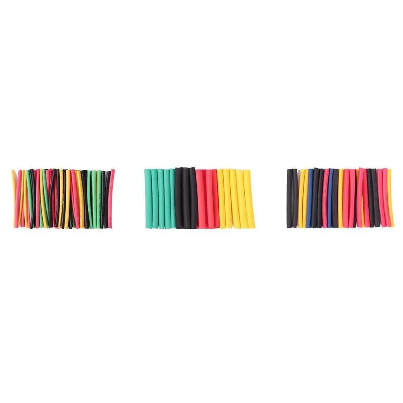 164pcs Polyolefin Heat Shrink Tube Wrap Wire Cable Insulated Sleeving 164pcs Polyolefin Heat Shrink Tube Wrap Wire Cable Insulated Sleeving