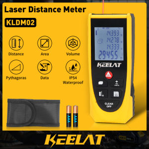 KEELAT KLDM02 50 Meters Infrared Laser Measurement High Precision LED Display Intelligent Portable Laser Range Finder