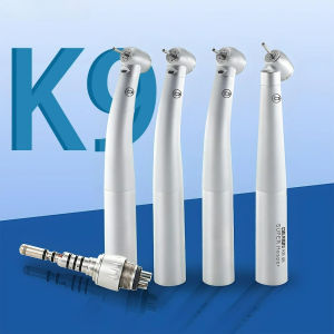 Fiber Optic LED Dental Turbine Handpiece KaVo Type High Speed Quick Coupler Fit 2 4 6 Holes Dentistry Equipment For Oral Clinic