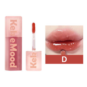 cadia🔥 KeKeMood Cermin Wajah Air Glosir Lip Glaze Pelembab Esensi Bibir Esensi Bibir Madu Pelajar Harga Adil Lipstik