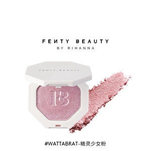 Fenty Beauty By Rihanna 3D Highlighting Duo Powder 8g | Two-Tone Highlighter For Face & Cheekbones | Natural Luminous Glow #01 trophy wife/# 05 wattabrat