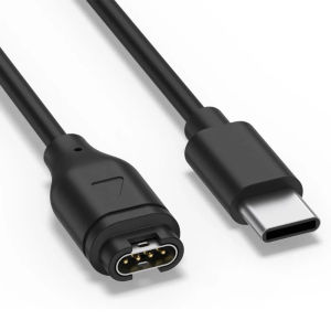 Charger for Garmin Fenix 8 Pro/ Approach S50/ Vivoactive 6/5/ 4/ 4S/ 3S/ 3 Music/Index Sleep Monitor/Tactix 8 Charging Cable