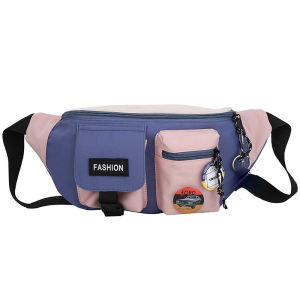 ARCTIC HUNTER กระเป๋าผู้ชาย กระเป๋าคาดเอว กระเป๋าคาดเอว ช กระเป๋าคาดเอวผู้ชาย กระเป๋า ผู้ชายเทรนด์ผู้ชายแฟชั่นสีกระเป๋าคาดเอวกระเป๋าคาดหน้าอกกีฬา Tas Rekreasi ผ้าไนลอนแบบใหม่