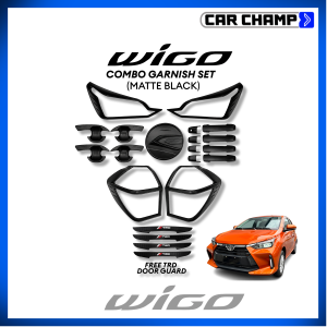Toyota Wigo 2023 to 2026 J Garnish Cover Combo Set Thailand Quality W/ FREE DOOR GUARD