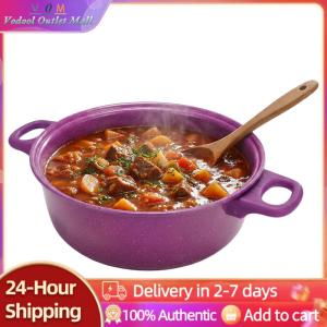 【Outlet】 13-Piece Healthy Pot Pan Set Cooking Pot Sets for Home Kitchen Induction Cookers