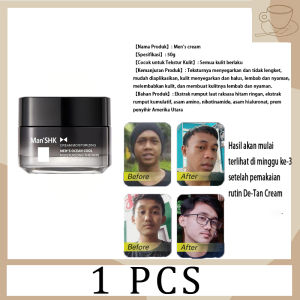 cream pria terbaru pelembab wajah kulit kering dan kusam Permanen Pemutih 50ml