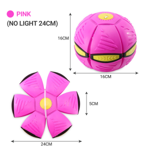 GYMPRO Outdoor Sport Training Ball LED Flying UFO Flat Throw Disc Ball With LED Light Decompres Flat Throw Saucer Ball Toy Kid Outdoor Garden Basketball Game Lkcomo Throw UFO Disc balls