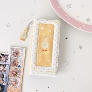 FWFHTP Nơ chấm bi Album ảnh thẻ 4 ô lưới Rỗng Album ảnh máy ảnh tức thì Album Ảnh Mini