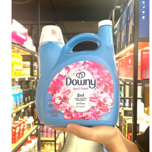 Nước Xả Làm Mềm Vải Downy Soft Cool April Fresh Liquid Fabric Softner 4.45L - - Cho từng sợi vải mềm mại mịn màng bền màu vải. - Giúp các sợi vải thẳng thớm luôn mới sau mỗi lần giặt. - Không gây kích ứng da nhất là da nhạy cảm của trẻ sơ sinh.