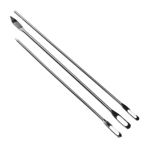 3Pcs Stainless Steel Drawstring Threader Elastic Cord Threader Waistband Threading Tool for Elastic Band Threading